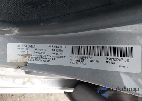 2015 Chrysler 200 S from USA, damaged, VIN 1C3CCCDG8FN648702